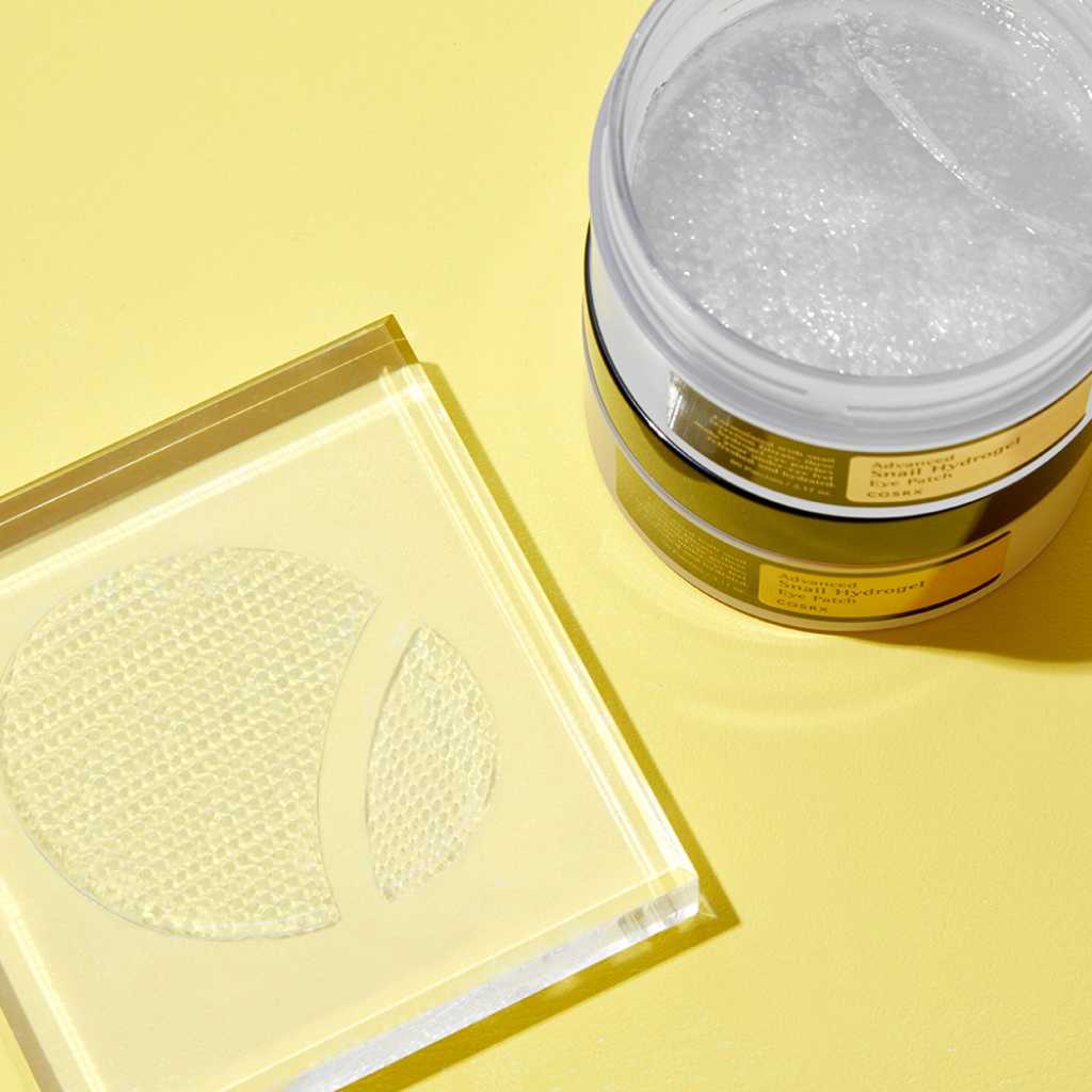 COSRX Advanced Snail Hydrogel Eye Patch 60 patches - Hydrate profondément et illumine le contour des yeux
