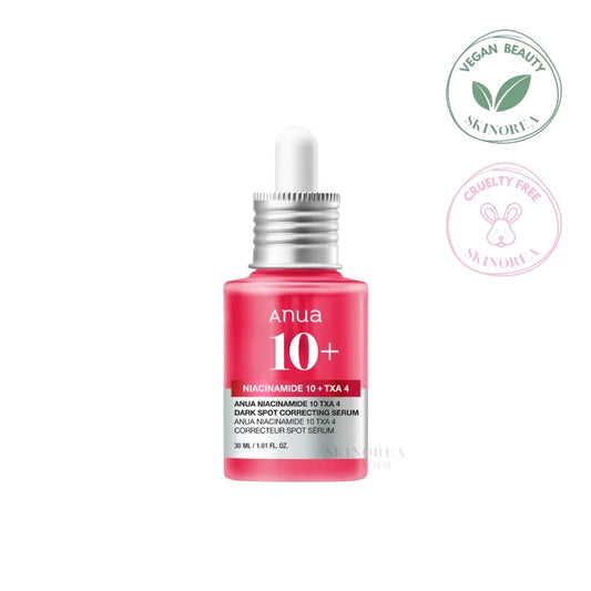 Anua Niacinamide 10% + TXA 4% Dark Spot Correcting Serum 30ml - Lightweight serum for hyperpigmentation - Kbeauty Korean skincare Europe fast delivery - Skincare coréenne Skinorea shop Paris France livraison rapide - yesstyle