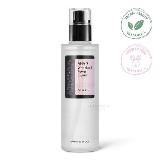 COSRX AHA 7 Whitehead Power Liquid 100ml - Gentle Exfoliator for whiteheads