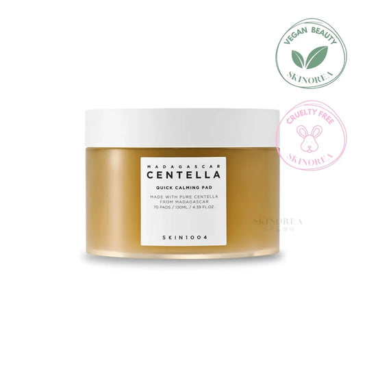 SKIN1004 Madagascar Centella Quick Calming Pad 70pads - Vegan soothing toner pads - Kbeauty Korean skincare shop Skinorea France fast delivery - yesstyle